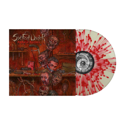 Six Feet Under (Killing for Revenge) Blood Red Splatter Vinyl