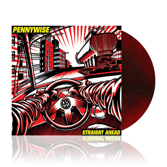Pennywise (Straight Ahead) Red/Black Galaxy Vinyl