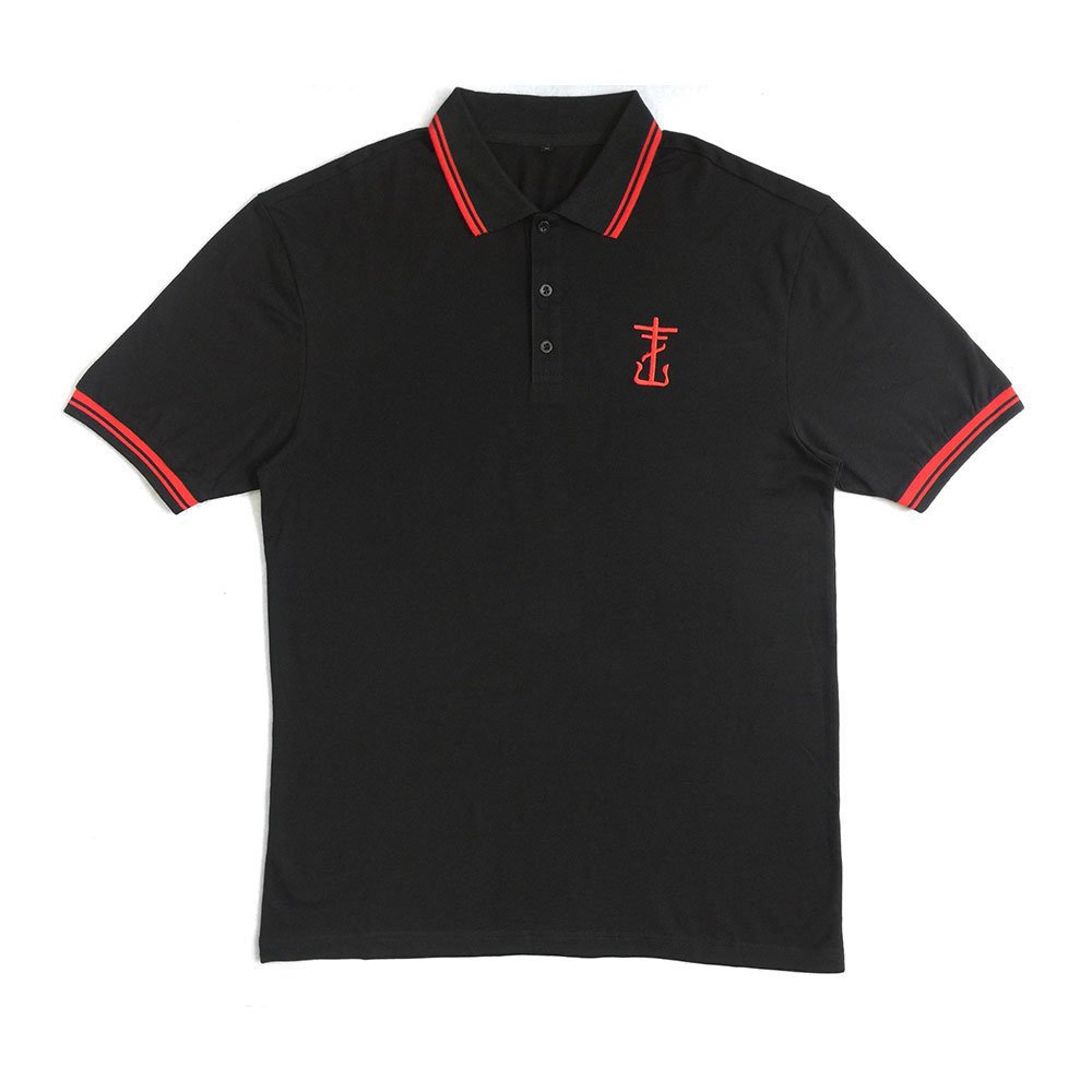 Frank Iero (Cross) Embroidered Polo