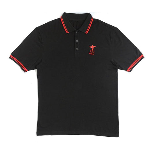 Frank Iero (Cross) Embroidered Polo