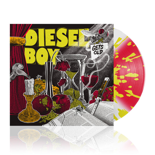 Diesel Boy (Gets Old) White/Red Quarters w/ Splatter Vinyl