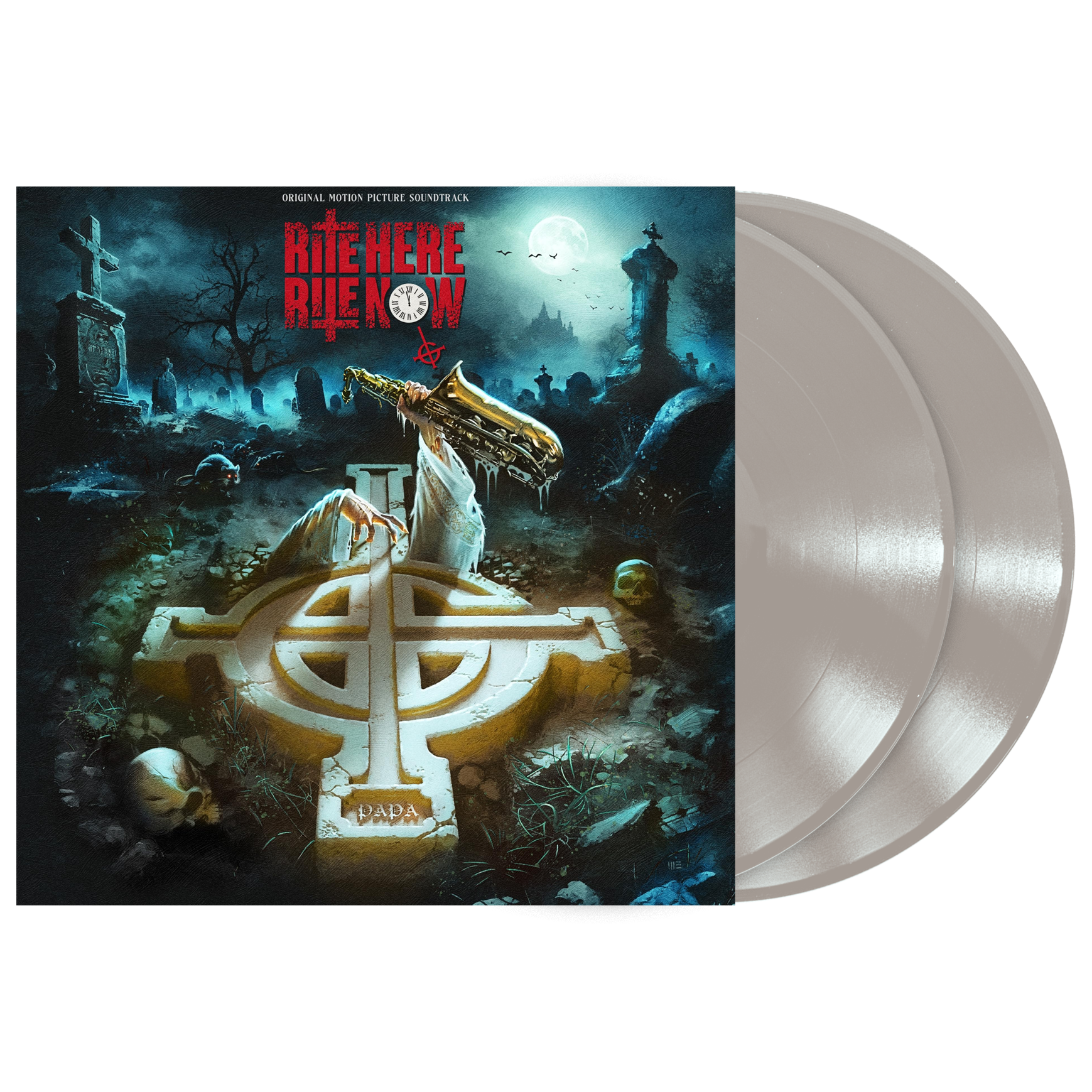 Ghost (Rite Here Rite Now (Original Motion Picture Soundtrack)) 2xOpaque Silver Vinyl