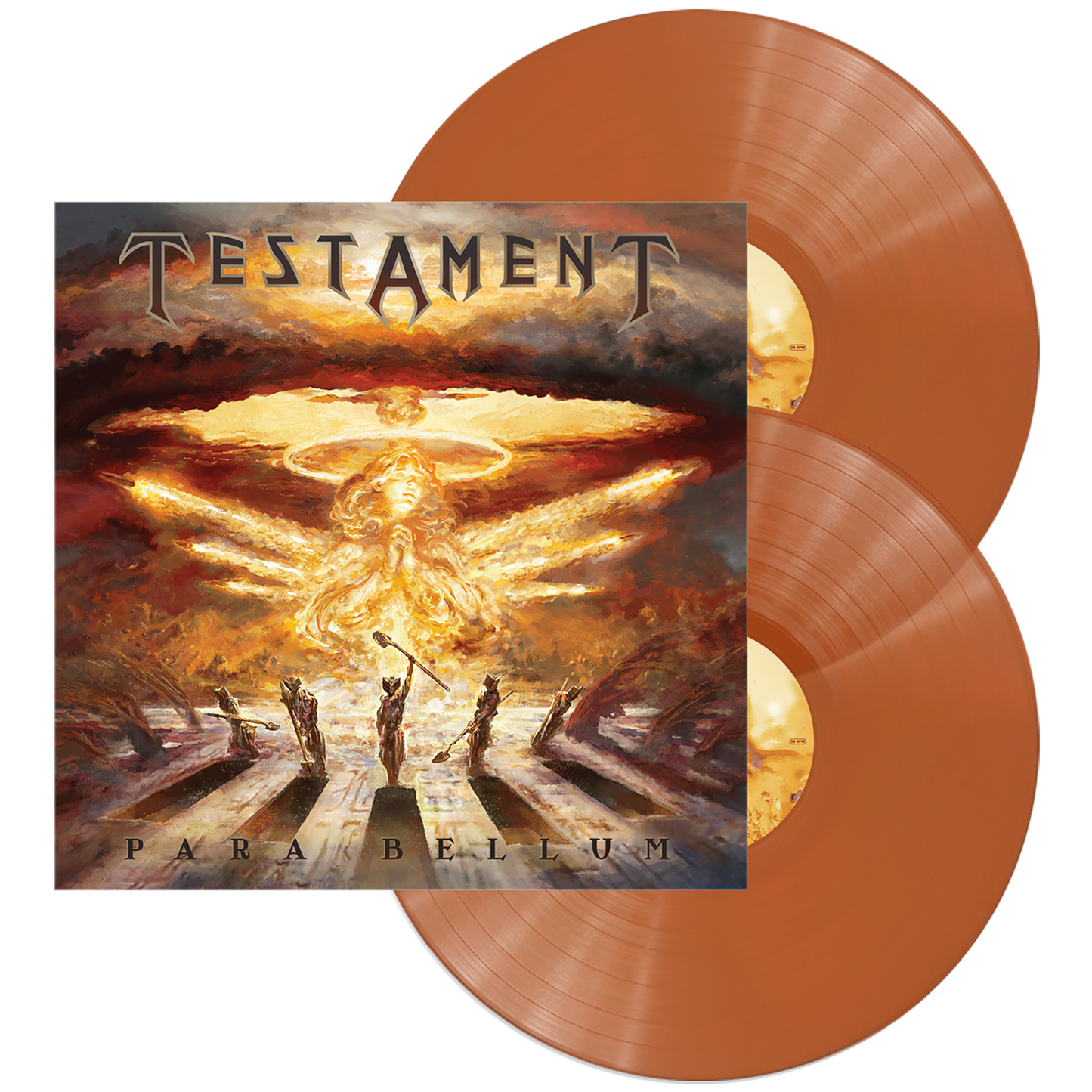 Testament (Para Bellum) 2xTransparent Orange Vinyl
