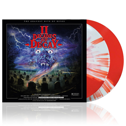 Bloodsucking Zombies From Outer Space (Two Decades Of Decay) 2xRed White Splatter Vinyl