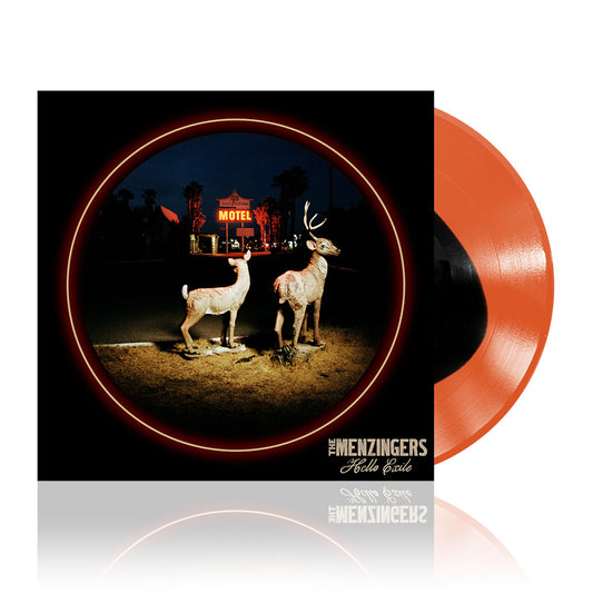 The Menzingers (Hello Exile) Orange With Black Blob Vinyl