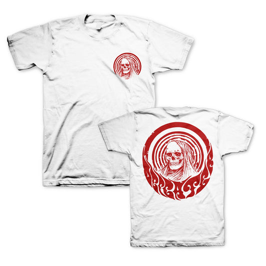 Defeater (Psychodelic Skull Red) T-Shirt